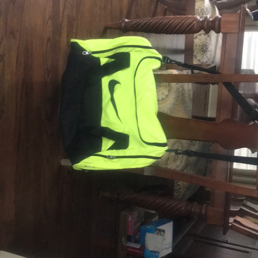 Nike Large Sports Bag Neon Yellow